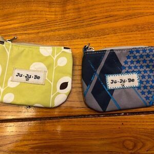 Ju-Ju-Be EXCLUSIVE Coin Purses Set - Morning Vines and Blue Stargyle
